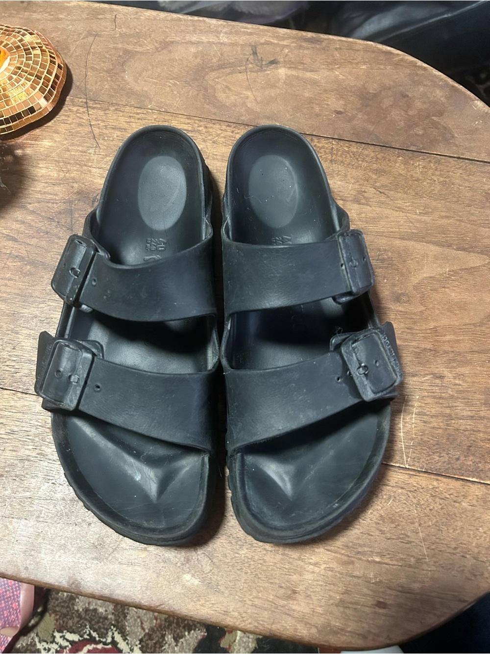 Birkenstock size 40 women’s rubber sandals